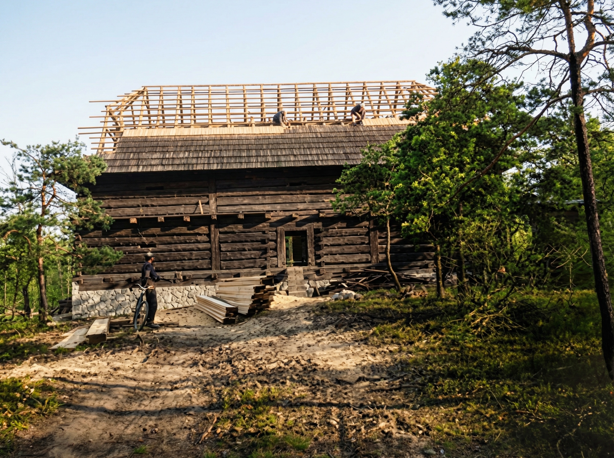 Archiwalne zdjęcie gmachu Muzeum Śląskiego